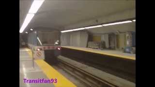 Montreal Metro Berri Uqam MR63 Action HD [upl. by O'Mahony733]