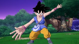 INTRO DE GOKU GT DESDE OTRA PERSPECTIVA  DBFZ [upl. by Revlis]