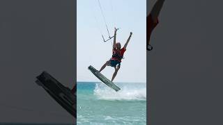 Better than a bottle flip  Kiteboarding [upl. by Georgina921]