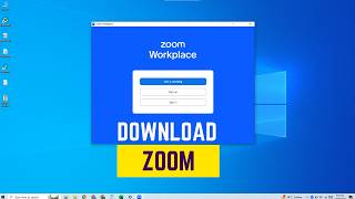 How To Download Zoom App On LaptopPc [upl. by Hasen]