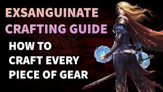 Craft ALL The Gear  Exsanguinate Ascendant Crafting Guide  Path of Exile 314 Ultimatum [upl. by Eiramana]