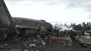 Un accidente aéreo en Argelia deja al menos 257 muertos [upl. by Eanahc]