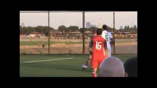 Mississauga Eagles vs Toronto FC Academy June 22nd 2012 Canadian Soccer League CSL [upl. by Oecam422]