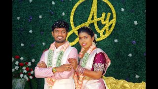 YASHWANTH REDDY WITH ANKHITHA WEDDING LIVE [upl. by Brina]