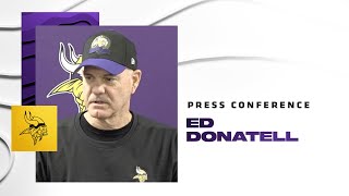 Ed Donatell on Defense Stepping Up Against the Colts amp Challenge Itll Be to Slow Down the Giants [upl. by Codd]