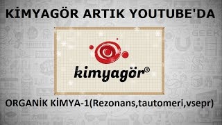 ORGANİK KİMYA1RezonansTautomeri [upl. by Ehtnax]