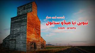 Nevain aya medo sanwal😌 new saraiki slow and reverb song 🎵 [upl. by Funk37]