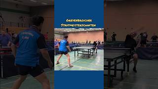 Action bei den Grevenbroicher Stadtmeisterschaften 🏓🔥tabletennis tischtennis shorts [upl. by Emmeram637]