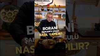 Şanlıurfa Usulü Borani Nasıl Yapılır Borani tarifi açıklamalarda [upl. by Showker]