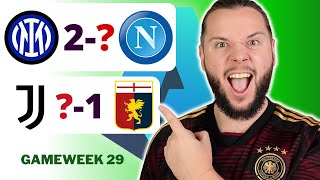 Serie A Gameweek 29 Predictions amp Betting Tips  Inter Milan vs Napoli [upl. by Tessy]