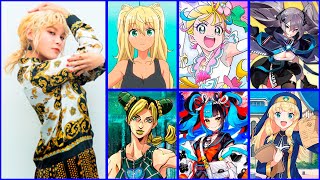 13 characters voiced by Jolyne Cujoh Ai Fairouz  Jojos Bizarre Adventure Stone ocean [upl. by Sirenay]