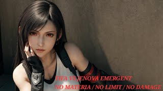 FF7 REBIRTH  TIFA VS JENOVA EMERGENT  NO MATERIA  NO LIMIT  NO DAMAGE [upl. by Bekaj]