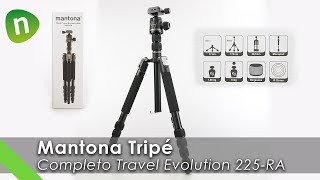 UNBOXING  Mantona Tripé Completo Travel Evolution 225RA [upl. by Ingaberg757]