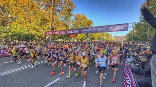 Salida Media Maratón de Córdoba 2024 mediamaraton cordoba running [upl. by Wanfried]