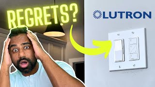 Lutron Review for my Smart Home in 2024 Caseta and Diva Smart Switch Installation [upl. by Nwahsar]