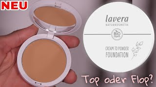 Beste Naturkosmetik Foundation Lavera Cream to Powder Review vegan tierversuchsfrei  Ginkgomen [upl. by Crooks727]