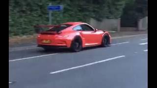 Porsche 991 GT3 RS X Fi Exhaust Loud Sound  This is POWER [upl. by Glarum]