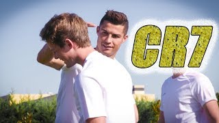 ICH war bei CRISTIANO RONALDO zu HAUSE ft CR7 Junior [upl. by Rosamund]