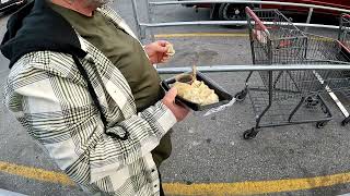 Eating Potstickers in the Parking Lot HEB 2950 Southmost Rd Brownsville Texas 9 February 2024 [upl. by Etakyram]