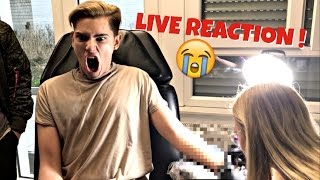 MEIN ERSTES TATTOO  LIVE REACTION  😱😱😱 [upl. by Nnomae115]