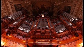 XAVER VARNUS PLAYS BACHS TOCCATA amp FUGUE IN THE BERLINER DOM [upl. by Japheth518]