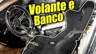 Instalei Banco Concha e Volante Esportivo no Chevette Turbo [upl. by Aisatal488]