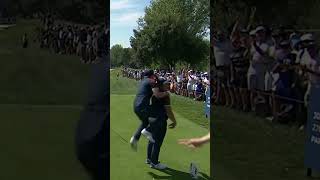 Viktor Hovland Hole In One Ryder Cup [upl. by Blank]