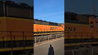 BNSF 1756 leads YBAK208 112224 [upl. by Wiltz976]