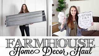 Farmhouse Home Decor Haul  RAE DUNN amp MAGNOLIA HOME [upl. by Russel460]