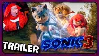 Sonic Movie 3 Trailer 2 REACTION [upl. by Nerine]