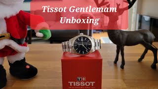 Tissot Gentleman Powermatic 80 Unboxing And On The Wrist [upl. by Janerich]