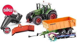 Unboxing Siku Control 6880 Fendt 939  Joskin Anhänger  Holaras Maisschild [upl. by Neetsirhc]