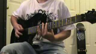 Evanescence Lacrymosa Cover on guitar Ibanez DigiTech RP 250 [upl. by Vaas]