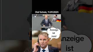 Scholz macht auf Adolf 🤣 [upl. by Adlog469]