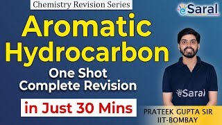 Aromatic Hydrocarbons One Shot Revision Chemistry Class 11 NEET JEE  eSaral  Prateek Sir [upl. by Lock]