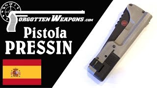 Pistola PRESSIN Llamas Sneaky SelfDefense Weapon [upl. by Silverman145]