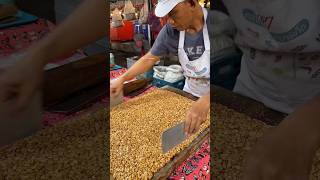 Must try Freshly made Peanut Candy Bar  Street Food Thailand [upl. by Ellennad]