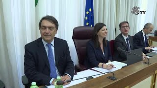 Riunione della commissione di vigilanza Rai le immagini [upl. by Suolhcin]