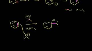 FriedelCrafts alkylation  Aromatic Compounds  Organic chemistry  Khan Academy [upl. by Ahola310]