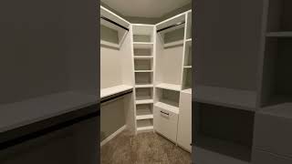 Transform your Bedroom Closet  Organization Ideas for your Dream Closet  Walk Through Aesthetic [upl. by Annairam]