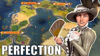 Civ 6  Steam Victoria With The PERFECT England Start – 1 Deity Steam Victoria Civilization VI [upl. by Krahling]