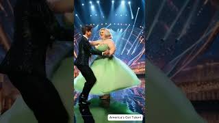 Obese woman with amazing performance on Americas Got Talent stage [upl. by Yenhpad]