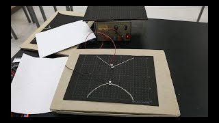 Electric Field EField Lines Visualized using Morris amp Lee Conductive Paper Lab Instruction [upl. by Eednus459]