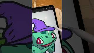 POV  Quand t’as pas de tablette pour dessiner 🥲 dessin digitalart shorts pokemon [upl. by Anerak983]