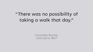 Hooked from the First Line  Jane Eyre [upl. by Moise]