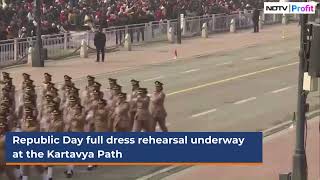 Republic Day 2024 Full Dress Rehearsals Underway At Kartavya Path  Republic Day Parade [upl. by Suter567]