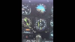 Mitsubishi MU2 single engine flight [upl. by Feliks]