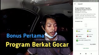 Bonus Pertama Program Berkat Gocar  Taxi Online [upl. by Cassiani776]