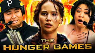 First time watching THE HUNGER GAMES 2012 blind movie reaction [upl. by Yuhas]