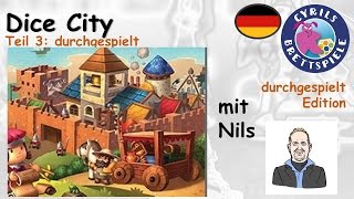 Cyrils Brettspiele  Dice City S102E03  auf zur Abrechnung [upl. by Etnahs]